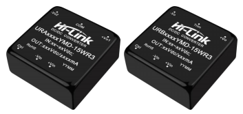 URB4824YMD-15WR3-Hi_Link 电源模块产品图- 15 W - 功率 24 VDC