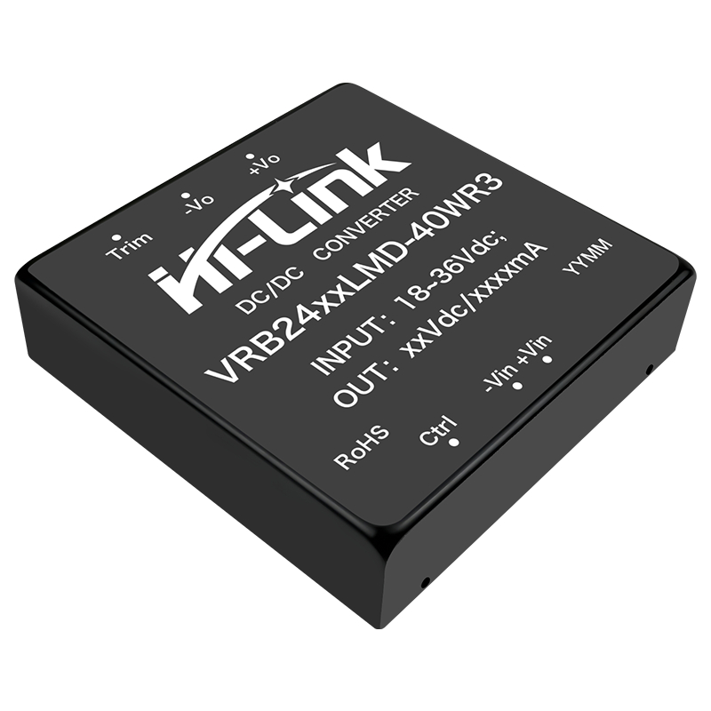 VRA4812LMD-40WR3-Hi_Link 电源模块产品图- 40 W - 功率 12 VDC