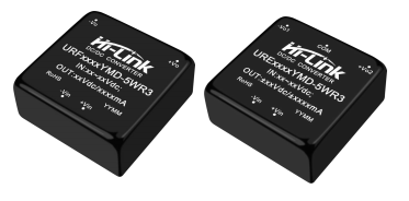URE1D12YMD-5WR3-Hi_Link 电源模块产品图- 5 W - 功率 12 VDC